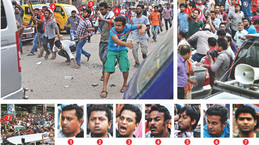 Attack on Khaleda at Karwan Bazar Attack on Khaleda at Karwan Bazar