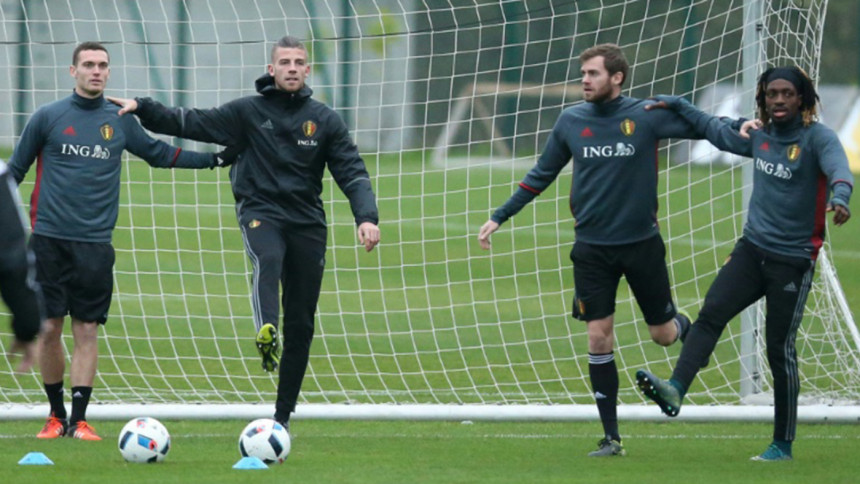 Belgium players