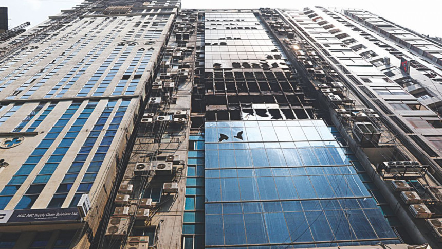 Banani FR tower fire Banani FR tower fire