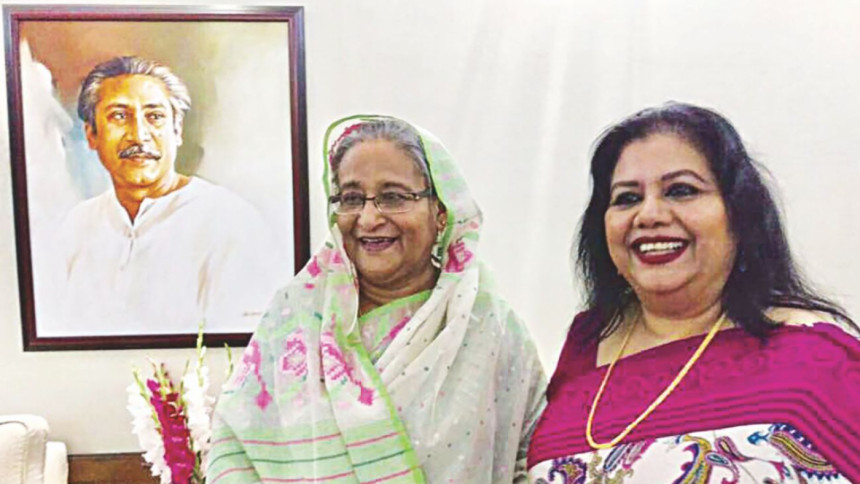 Prominent singer Runa Laila Prominent singer Runa Laila