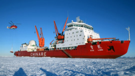 China's research icebreaker Xuelong