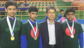 Bangladeshi student wins gold medal