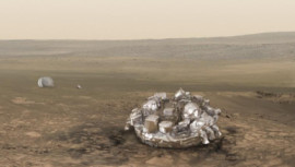 Europe's Schiaparelli Mars lander crashed last month,a sensor failure,European Space Agency,ESA, error stemmed from a momentary glitch