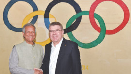 Yunus to carry flame in Rio