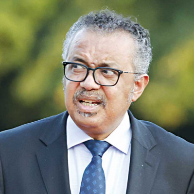 Tedros Adhanom Ghebreyesus Tedros Adhanom Ghebreyesus