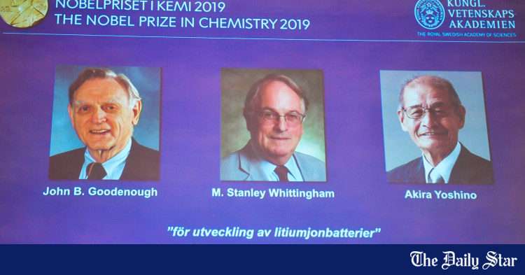 Pioneers Of Lithium-ion Battery Win 2019 Nobel Chemistry Prize