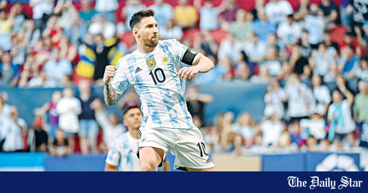 ‘Five-star’ Messi overtakes Puskas - The Daily Star