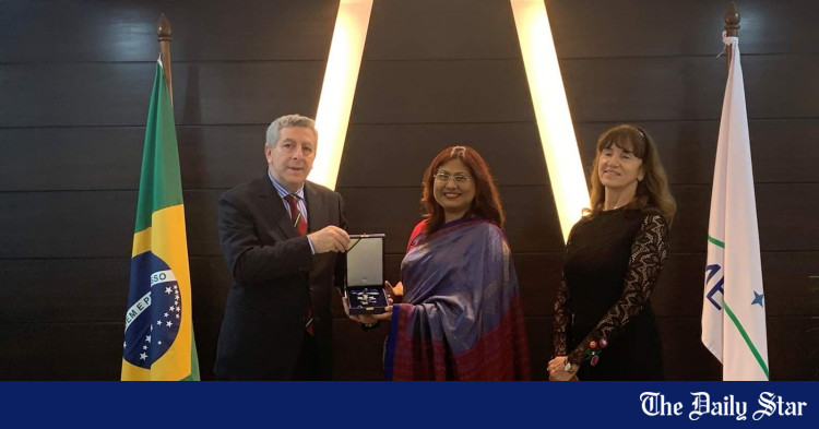 Enviado de Bangladesh a México es honrado con el premio “Orden de Rio Branco”