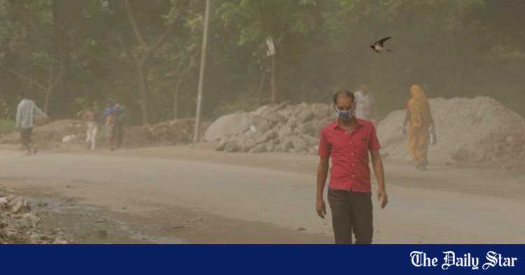 El índice de calidad del aire AQI Dhaka vuelve a ser “poco saludable”