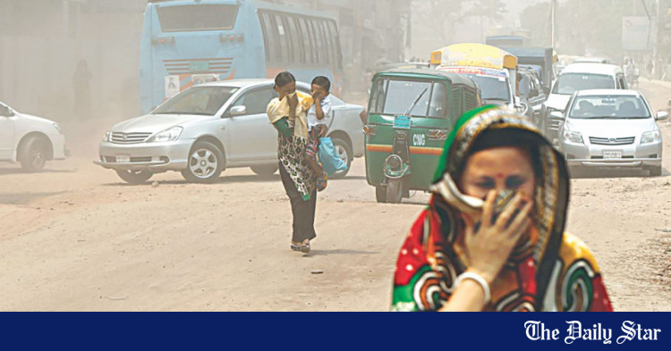La calidad del aire de Dhaka sigue siendo poco saludable