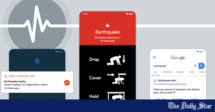 Google launches Android Earthquake Alerts in Bangladesh