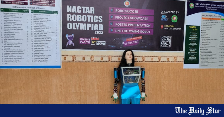 Robotics Olympiad held in Bogura for the first time - Image