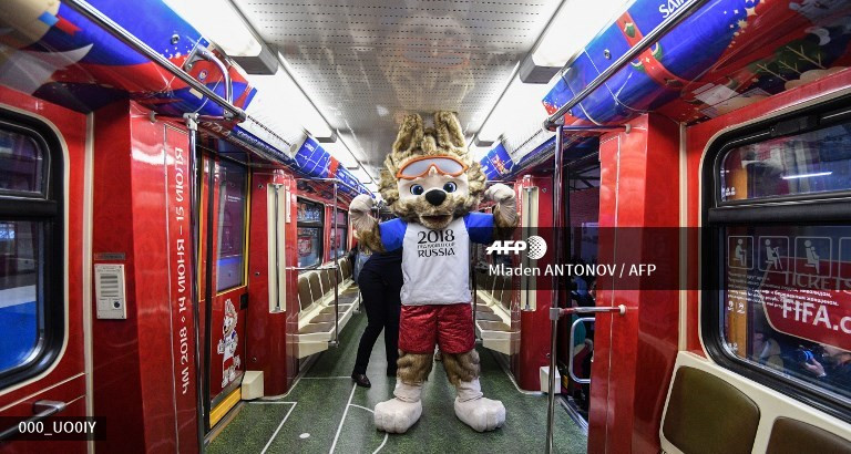 Zabivaka, the official mascot for the 2018 FIFA World Cup Russia