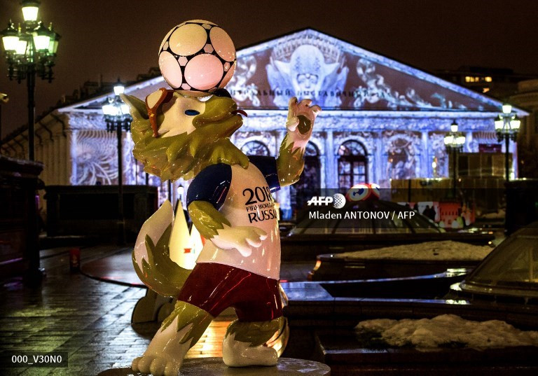 Zabivaka, the official mascot for the 2018 FIFA World Cup Russia