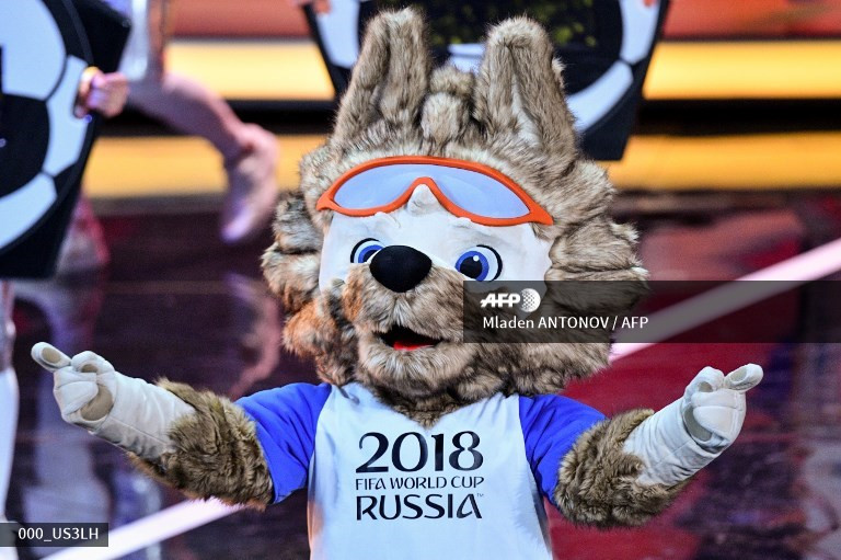 Zabivaka, the official mascot for the 2018 FIFA World Cup Russia