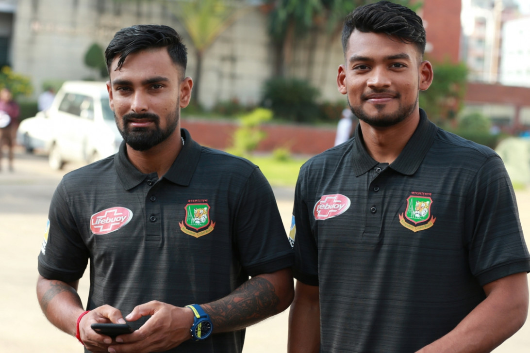 Bangladesh new Opener Liton Das and Nazmul Hossain Shanto