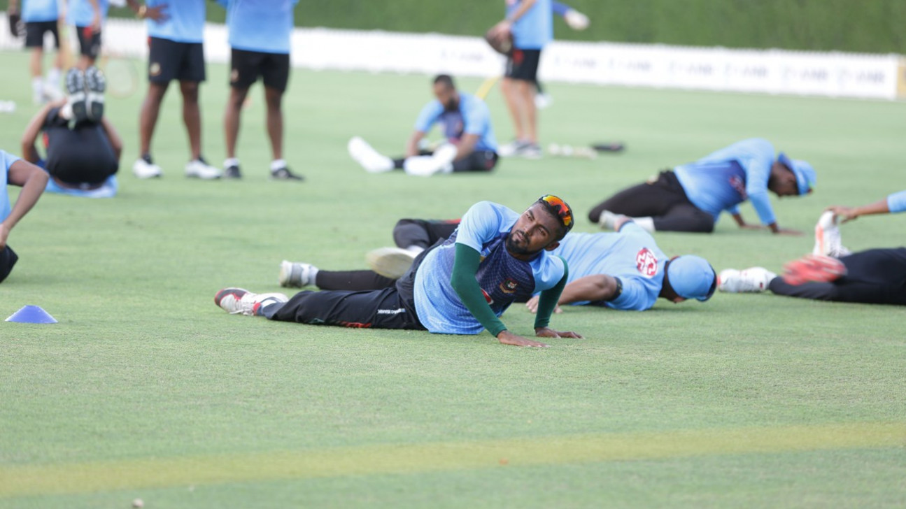 Bangladesh Team Practice At Dubai