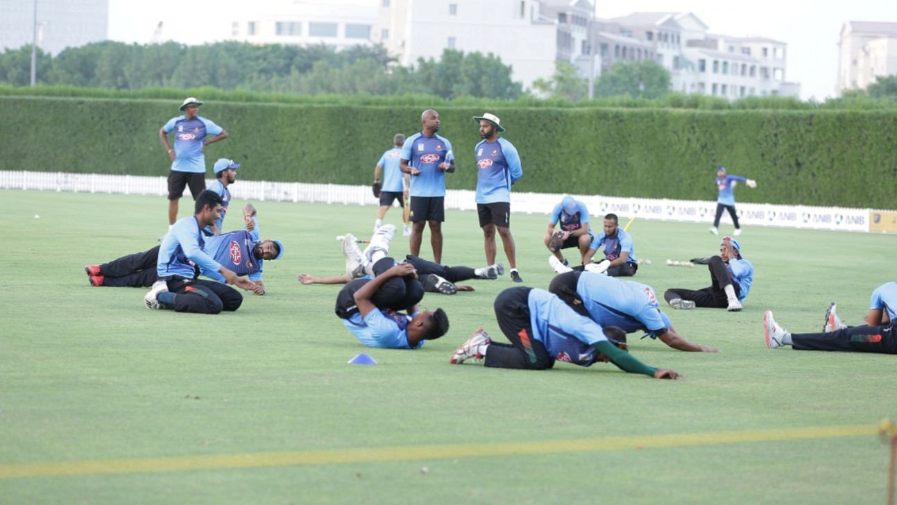 Bangladesh Team Practice At Dubai