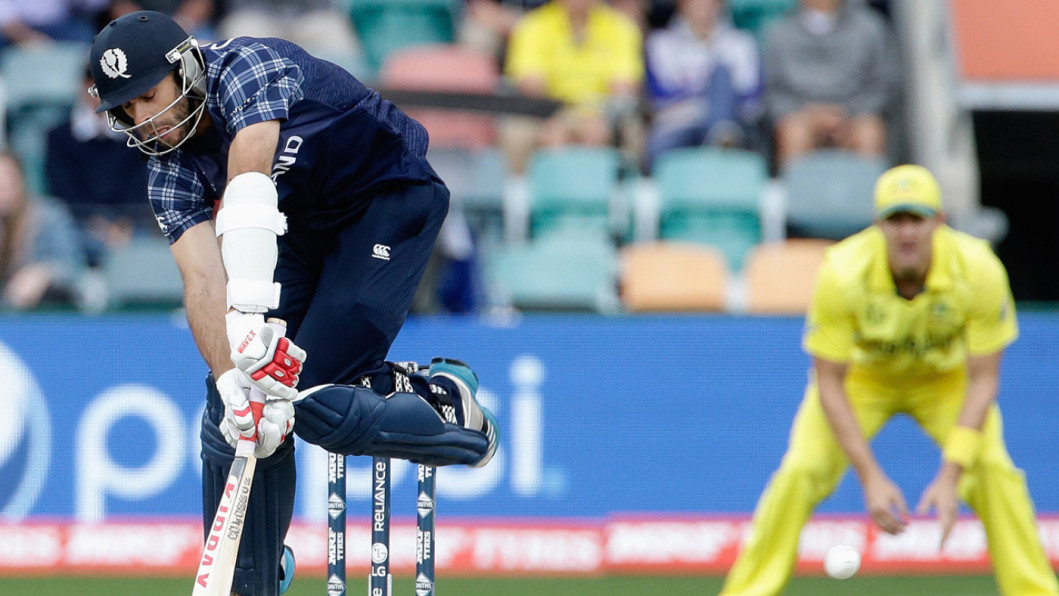 Scotland's Kyle Coetzer Scotland's Kyle Coetzer