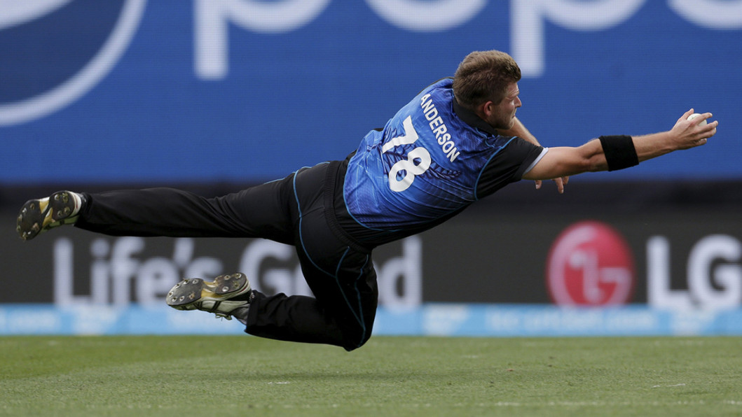 New Zealand's Corey Anderson New Zealand's Corey Anderson