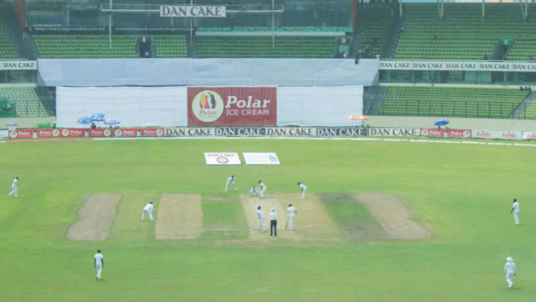 A view from the stands A view from the stands