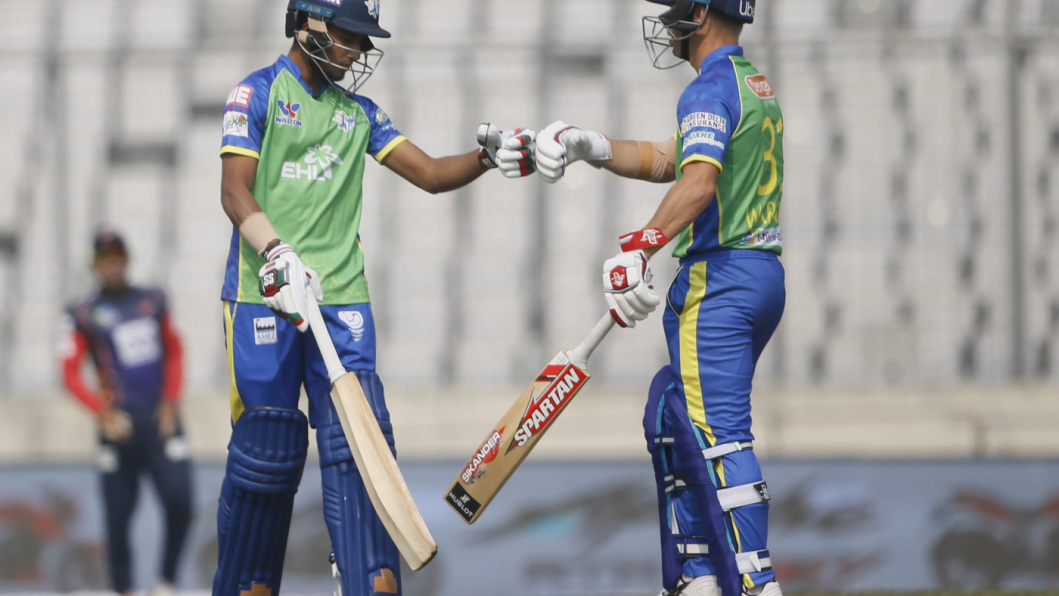David Warner David Warner and Afif Hossain