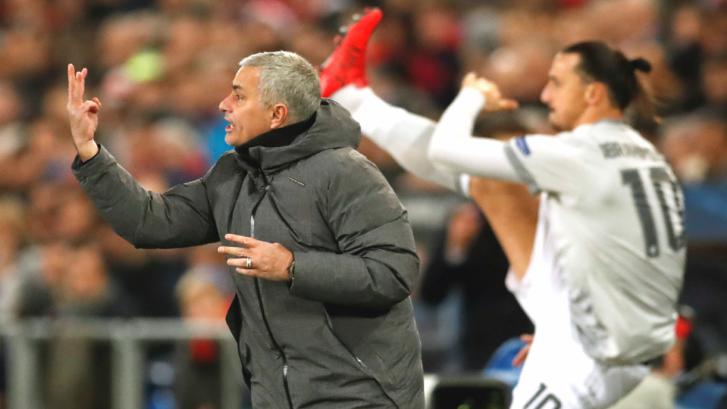 Jose Mourinho and Zlatan Ibrahimovic Jose Mourinho and Zlatan Ibrahimovic