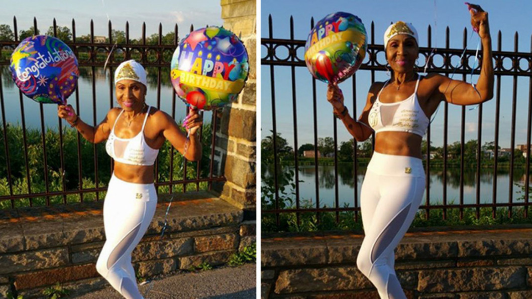 Ernestine Shepherd is the world's oldest female bodybuilder Ernestine Shepherd, world’s oldest female bodybuilder, United States, Baltimore