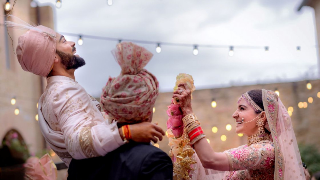 virat kohli-anushka sharma wedding pics virat kohli-anushka sharma wedding pics