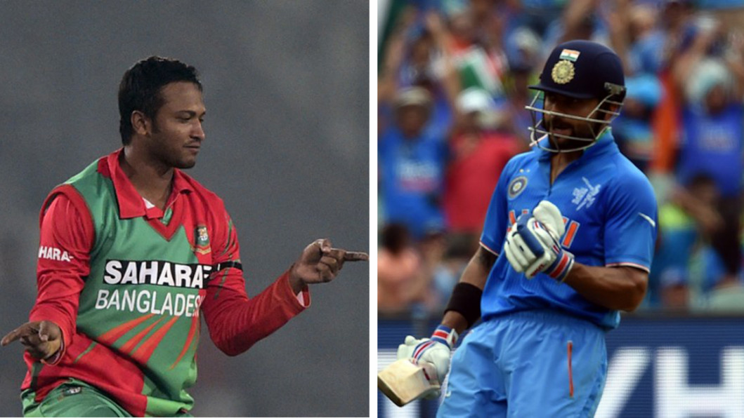 Shakib vs Virat Shakib vs Virat