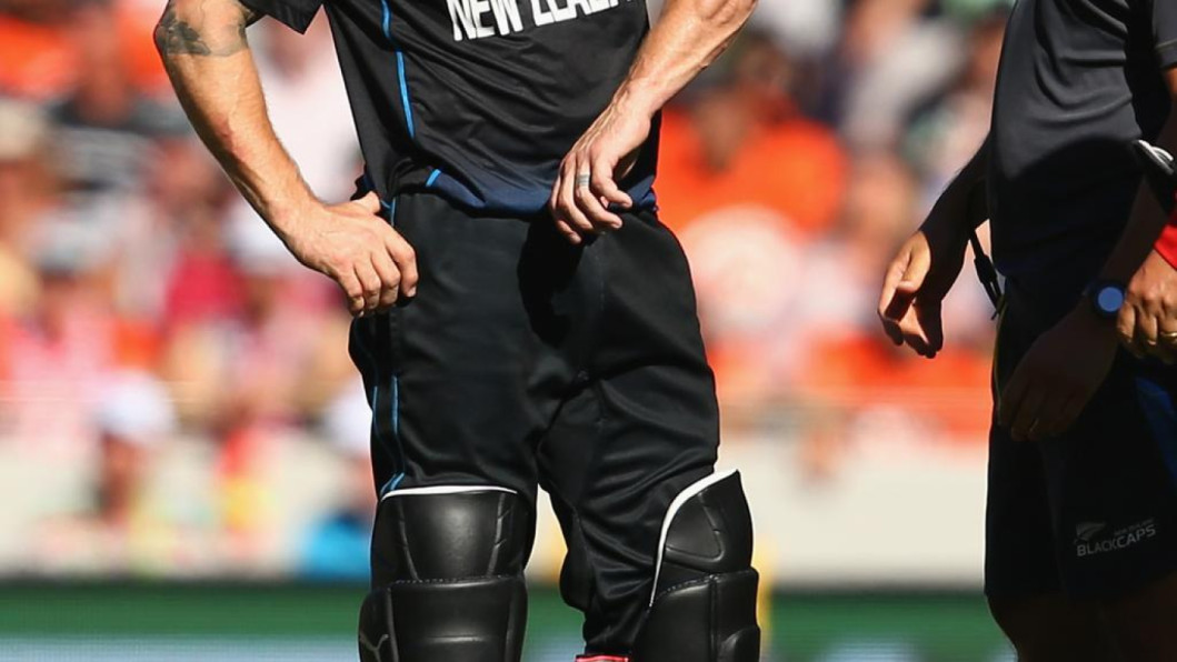 McCullum's swollen arm McCullum's swollen arm