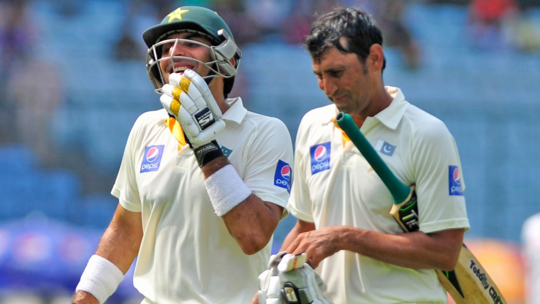 Misbah ul Haq and Younis Khan Misbah ul Haq and Younis Khan
