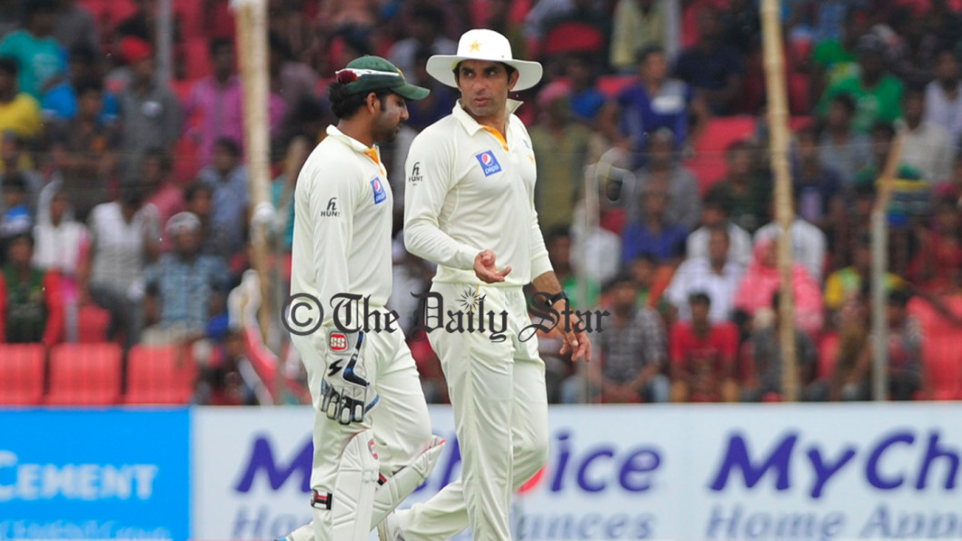 Pakistan captain Misbah ul Haq Pakistan captain Misbah ul Haq