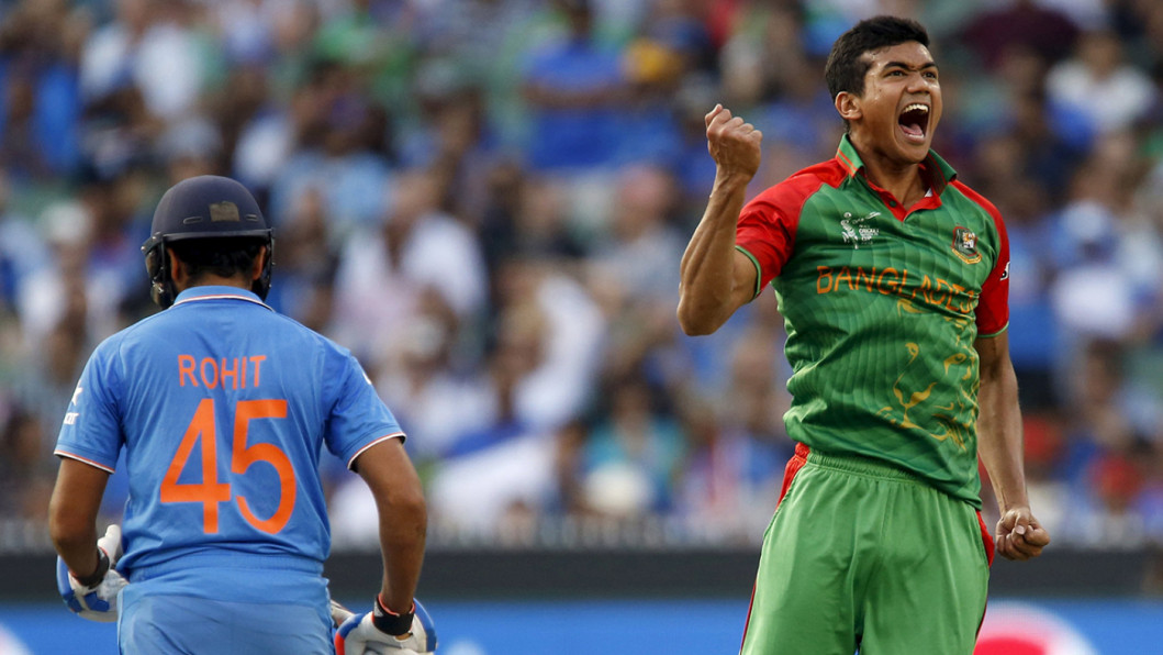 Bangladesh's Taskin Ahmed Bangladesh's Taskin Ahmed