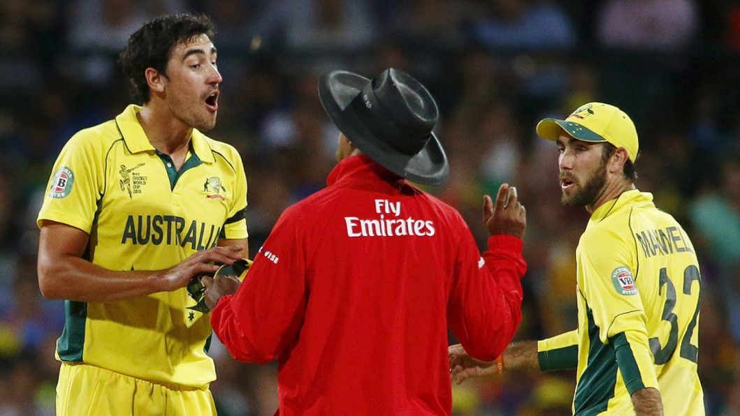 Australian bowler Mitchell Starc Australian bowler Mitchell Starc