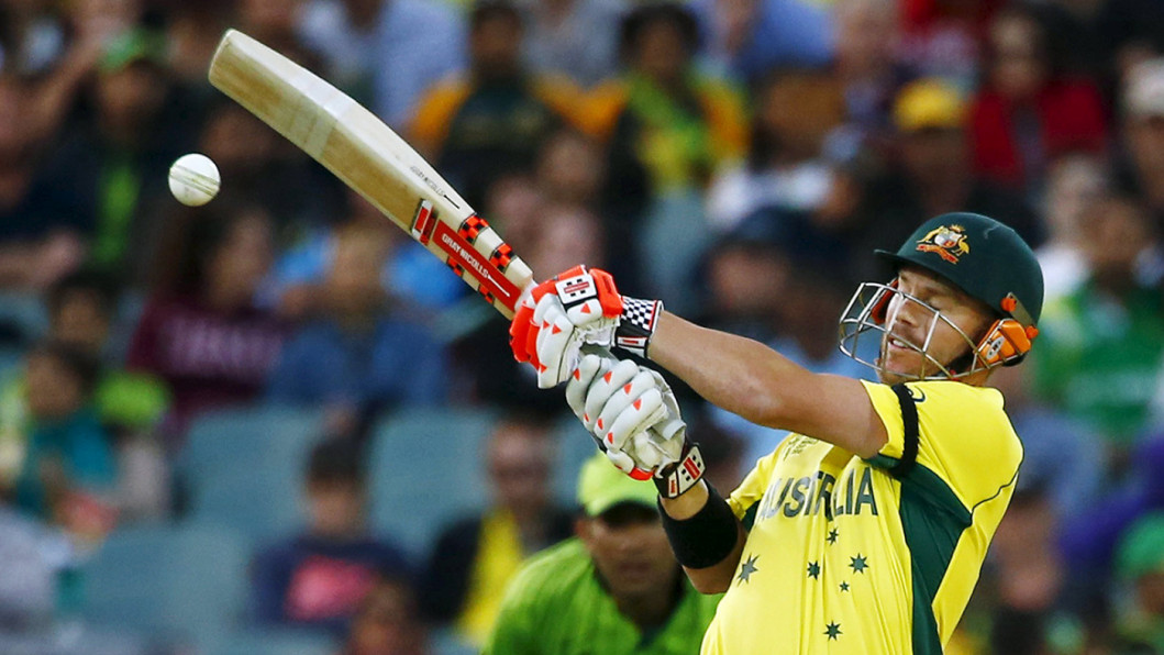 Australia's David Warner Australia's David Warner