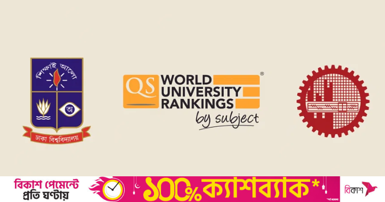 Buet And DU Top Subject Categories In Bangladesh According To Latest QS ...