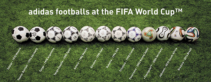 Adidas footballs in fifa world cup