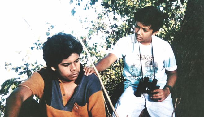 Arun (in white shirt) won a National Film Award for his on-screen efforts.