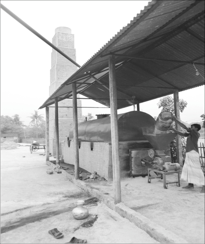 PHOTO: GIZ Developed Improved Rice Parboiling System  