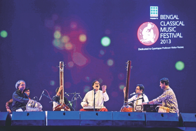 Hindustani classical music mesmerised crowds as the Bengal Classical Music Festival 2013 was held in November.