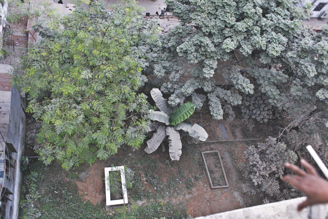 The unmarked killing fields at Shiyalbari in Mirpur. The significance of the places are realised by the few living witnesses of war crimes there. Photo: Rashed Shumon