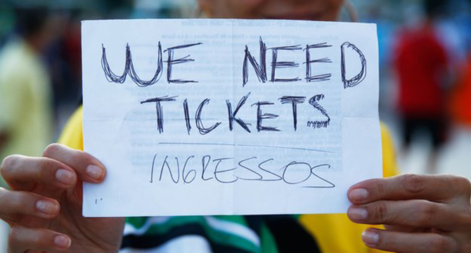  Police believe the tickets were sold illegally to unsuspecting fans. Photo: Getty Images